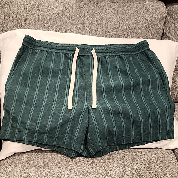 Goodfellow & Co Other - Goodfellow & Co Teal Striped Athletic Shorts